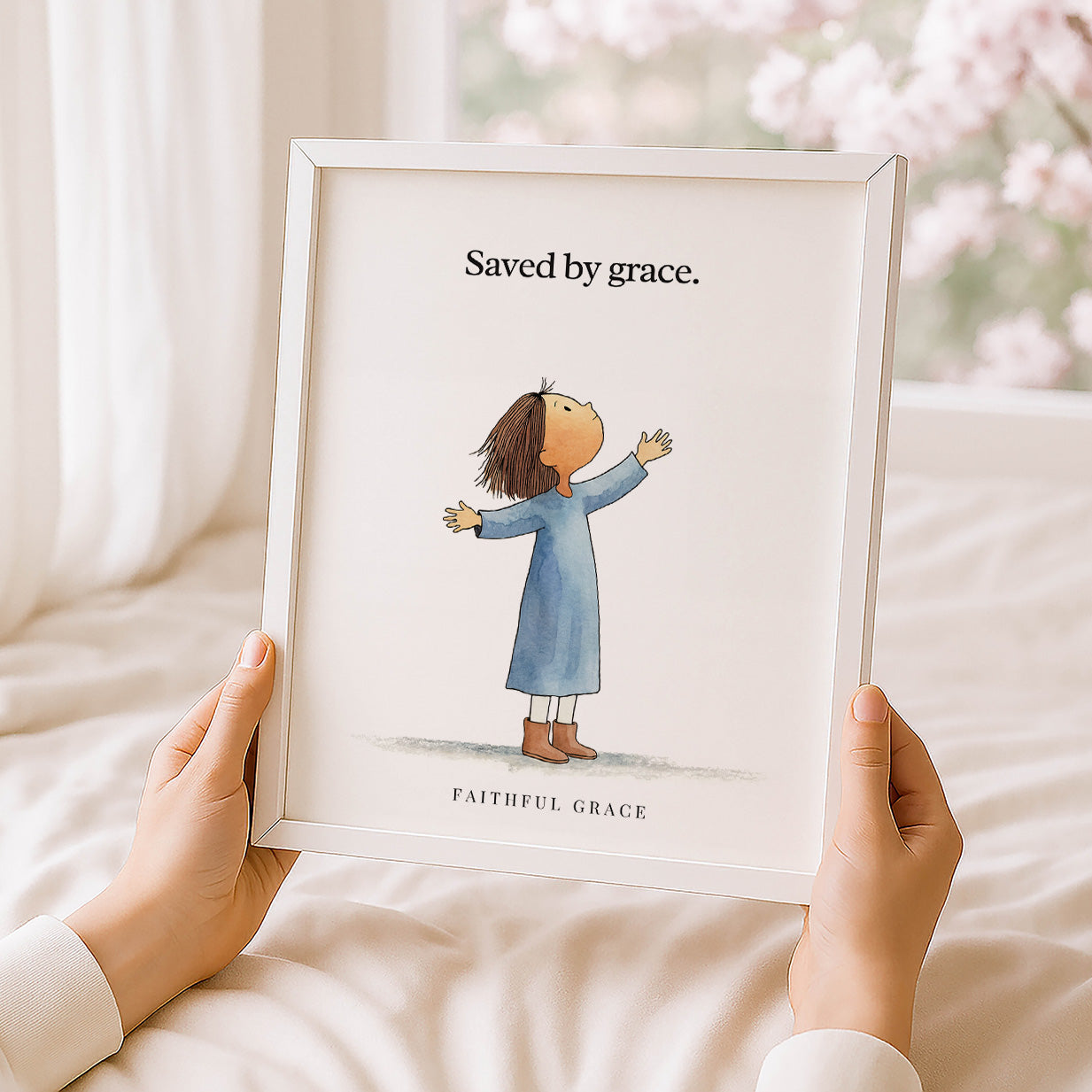 Saved by grace.