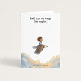 Wings like eagles.