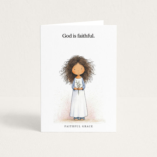 God is faithful.