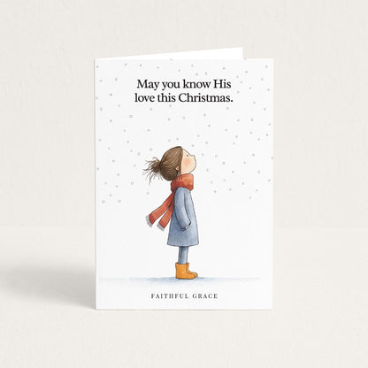 Know His love this Christmas.