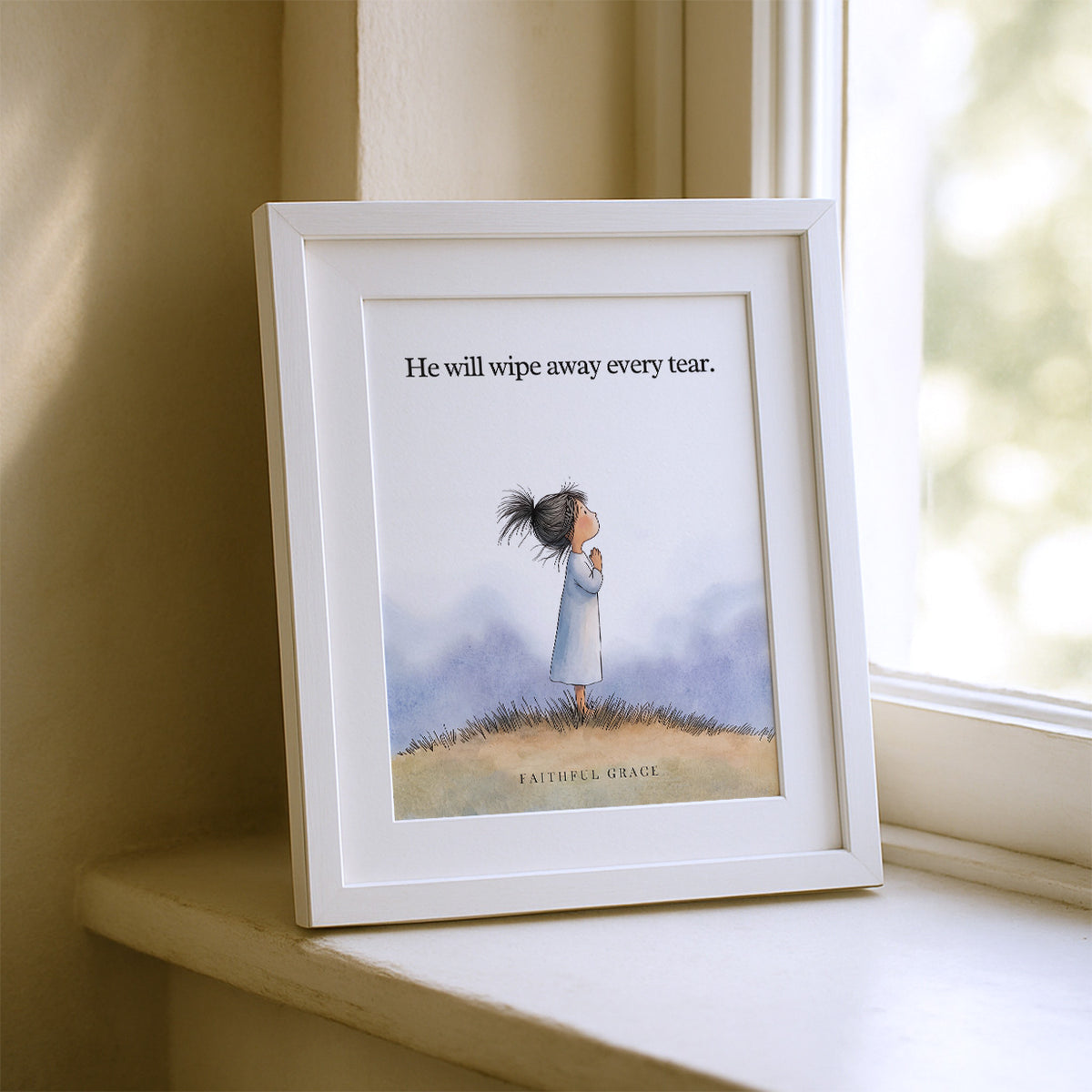 He will wipe away every tear.