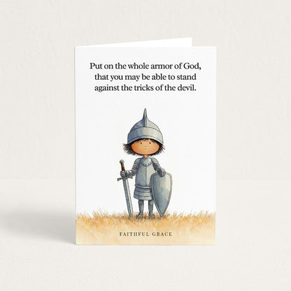Whole armor of God.