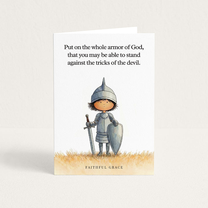 Whole armor of God.