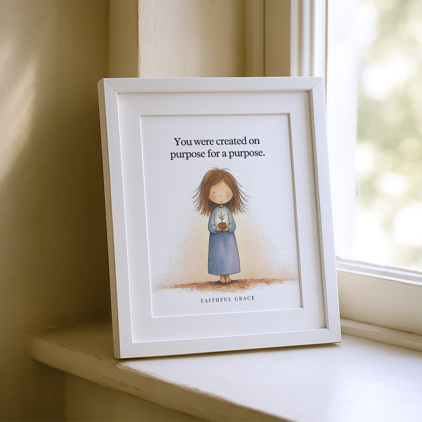 On purpose for a purpose.