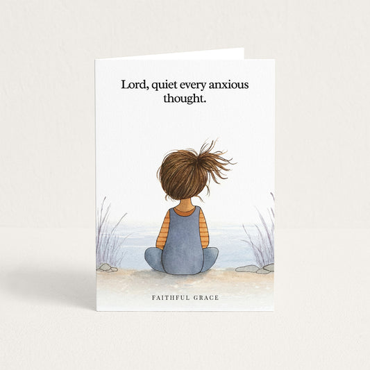 Quiet every anxious thought.