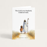 The Lord is my shepherd.