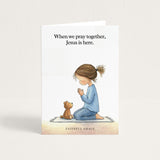 When we pray together.