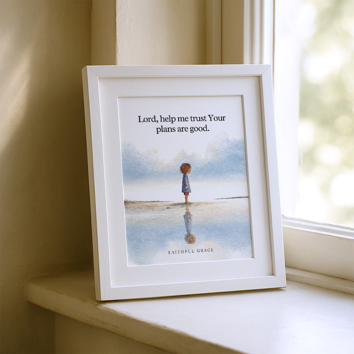 Help me trust Your plans are good.