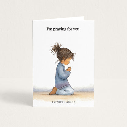 I'm praying for you.