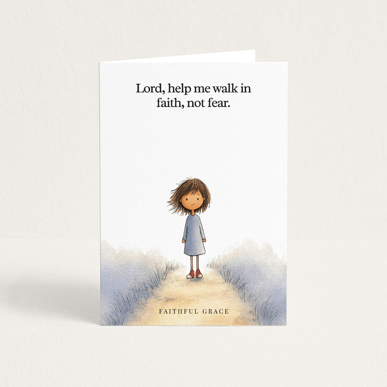 Help me walk in faith, not fear.