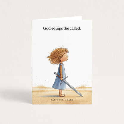 God equips the called.