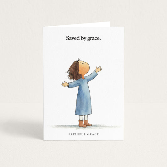 Saved by grace.