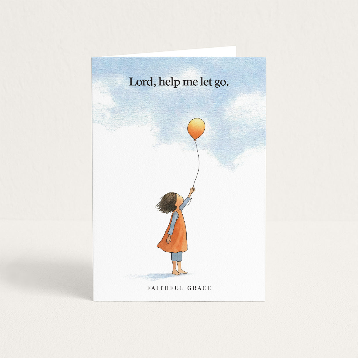Help me let go.