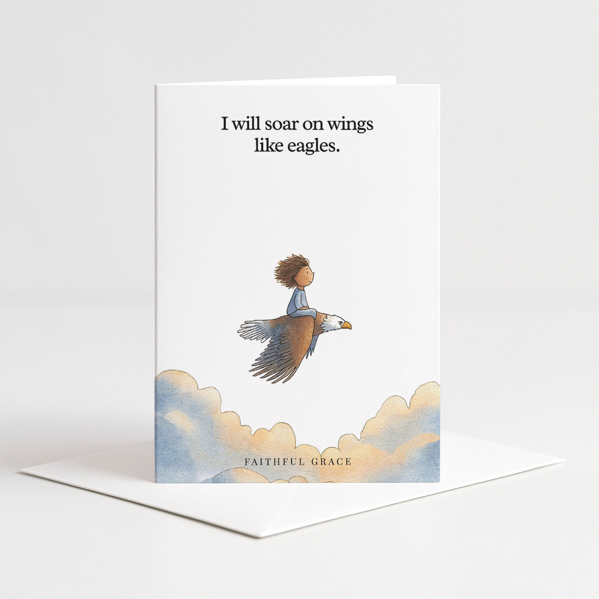 Wings like eagles.
