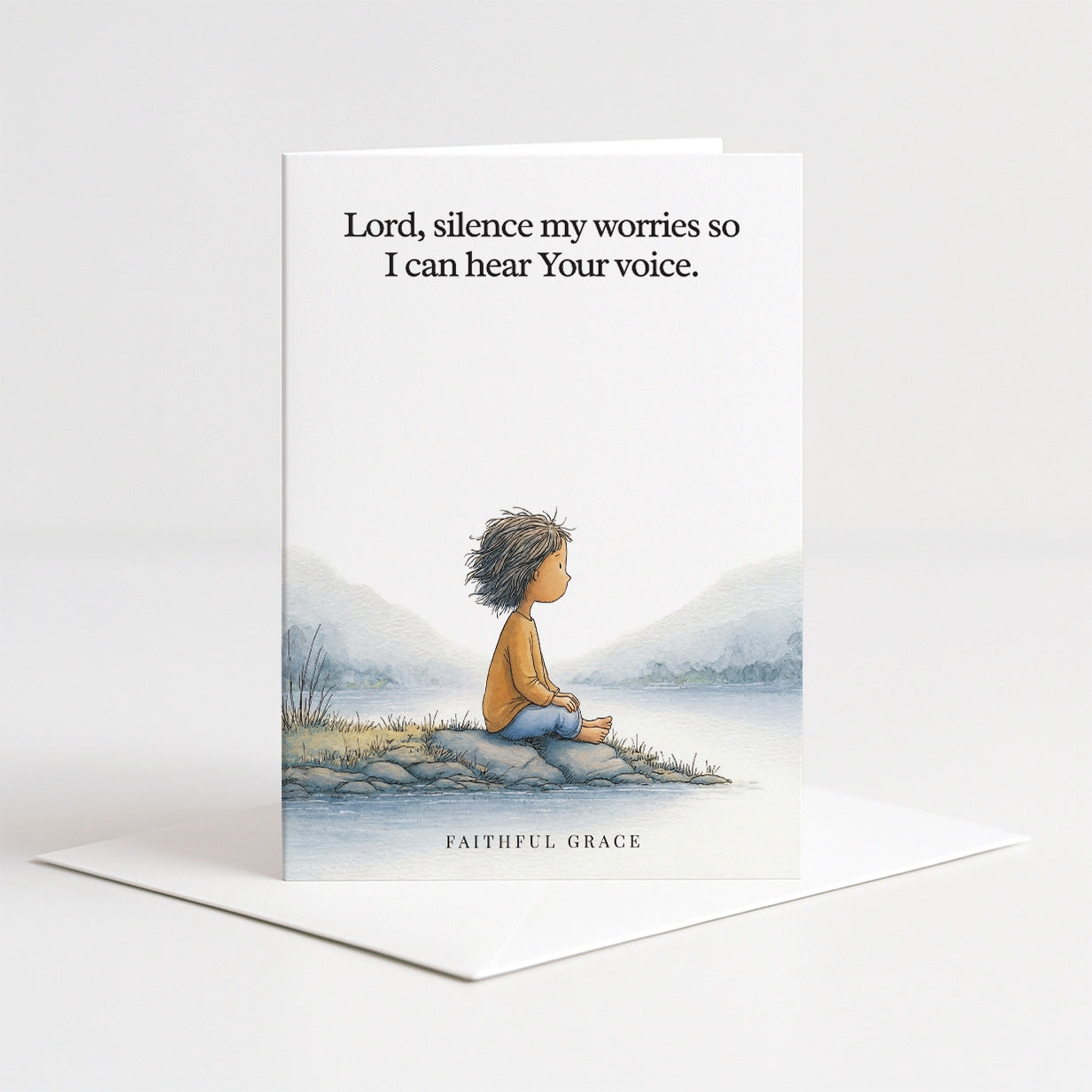 Silence my worries.