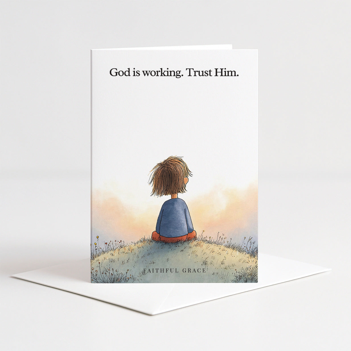 God is working. Trust him.