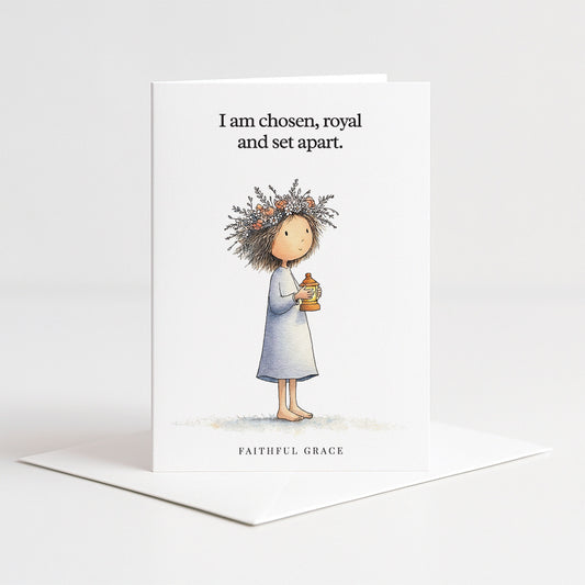 Chosen, royal and set apart.