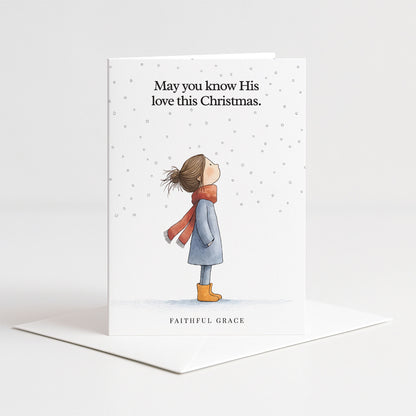 Know His love this Christmas.