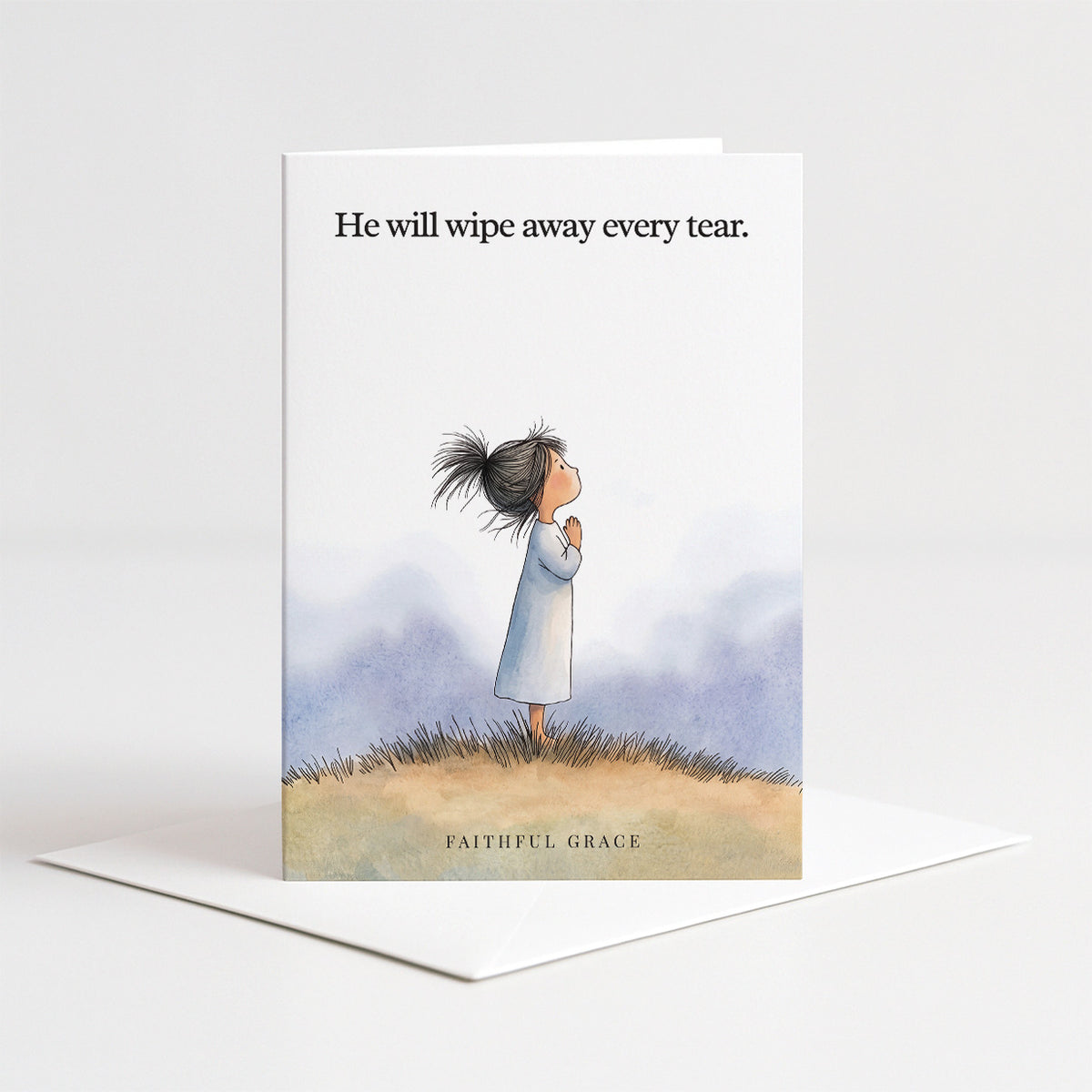 He will wipe away every tear.