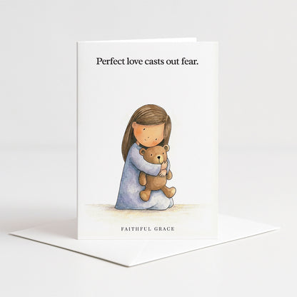 Perfect love casts out fear.