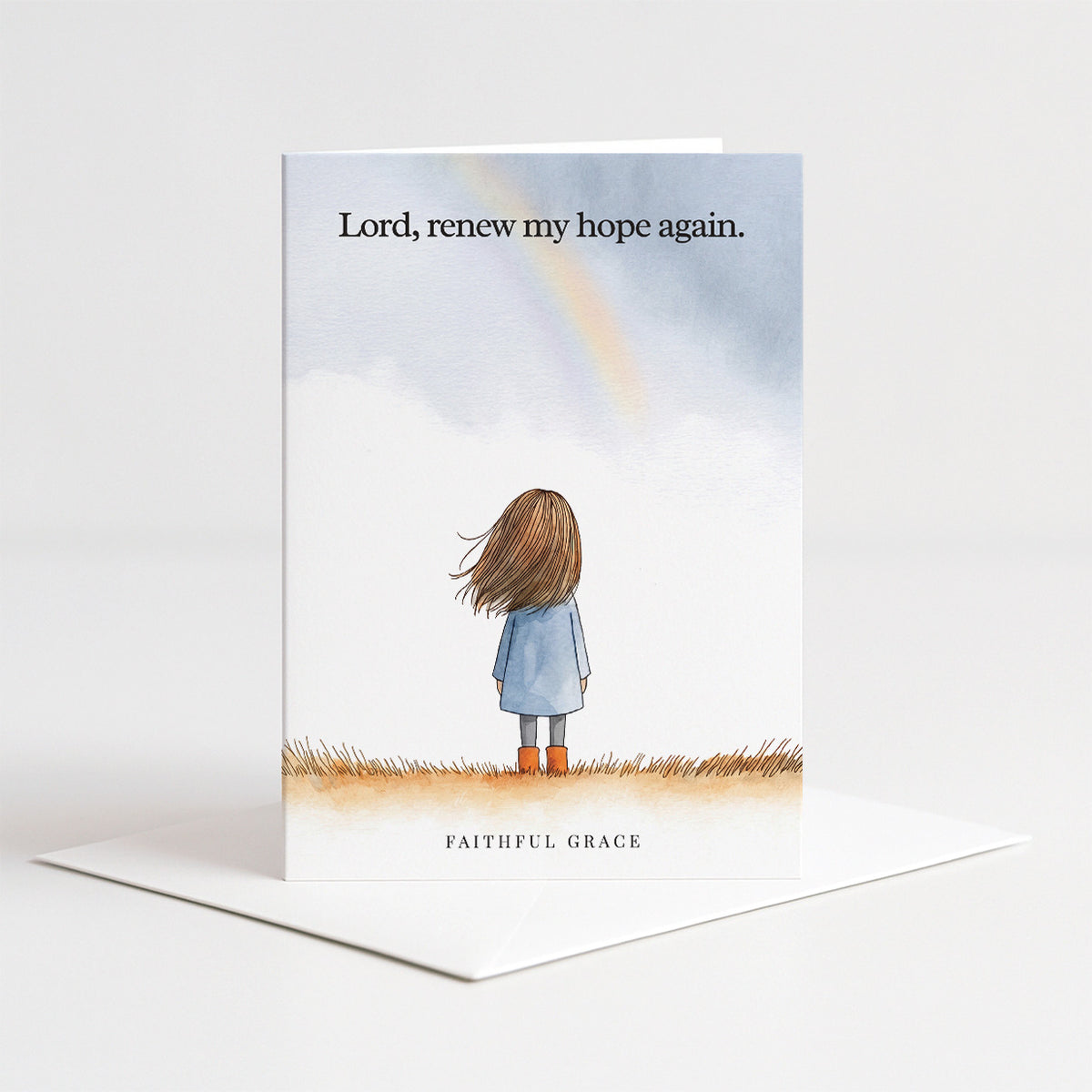 Renew my hope again.