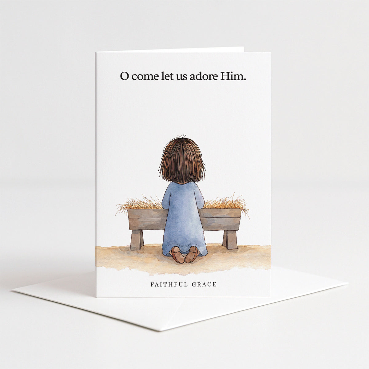 O come let us adore Him.