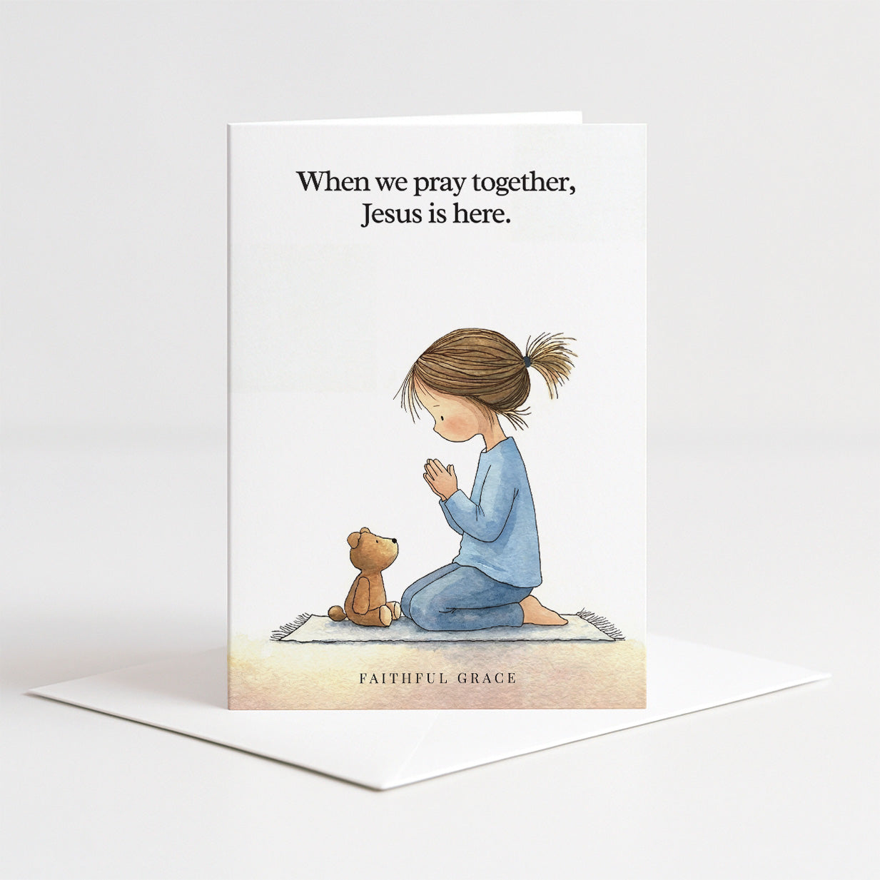 When we pray together.
