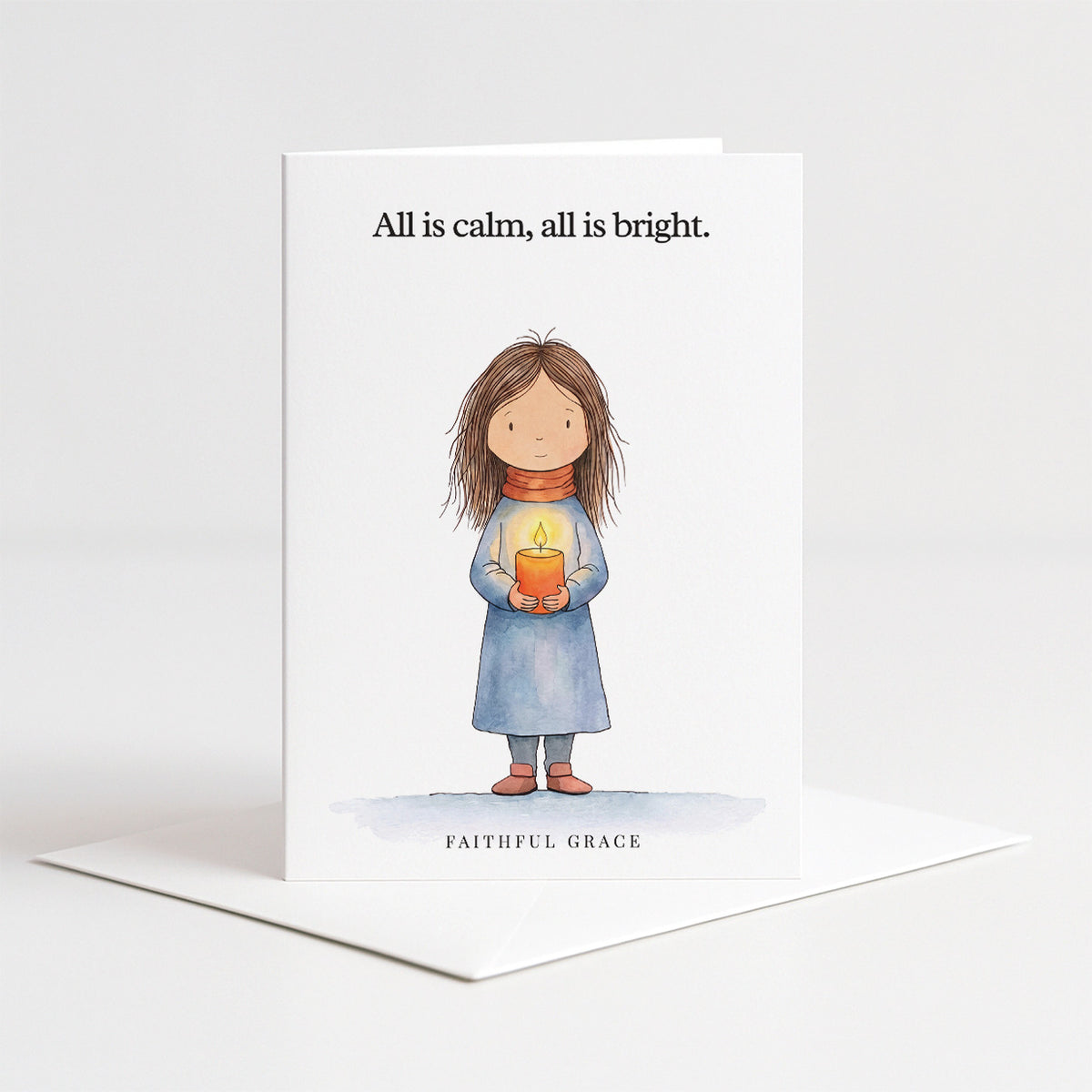 All is calm, all is bright.