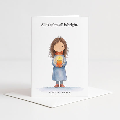 All is calm, all is bright.