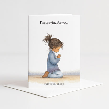 I'm praying for you.