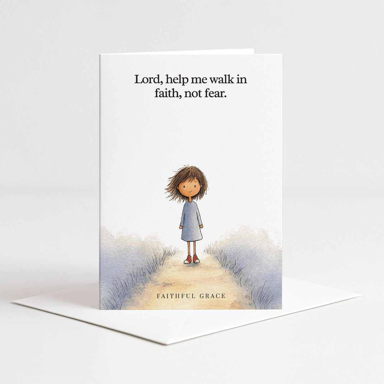Help me walk in faith, not fear.