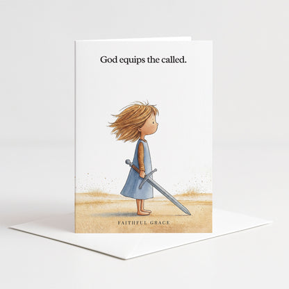 God equips the called.