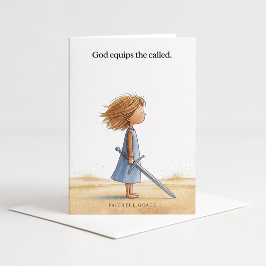 God equips the called.