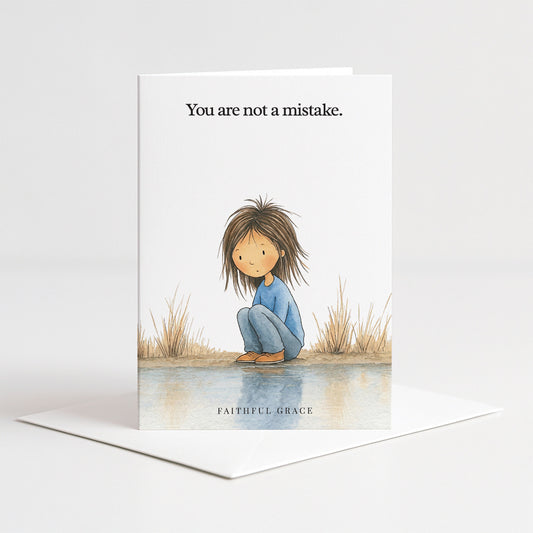 You are not a mistake.