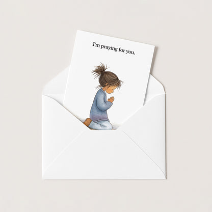 I'm praying for you.