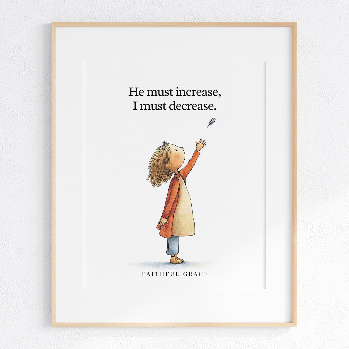 He must increase.
