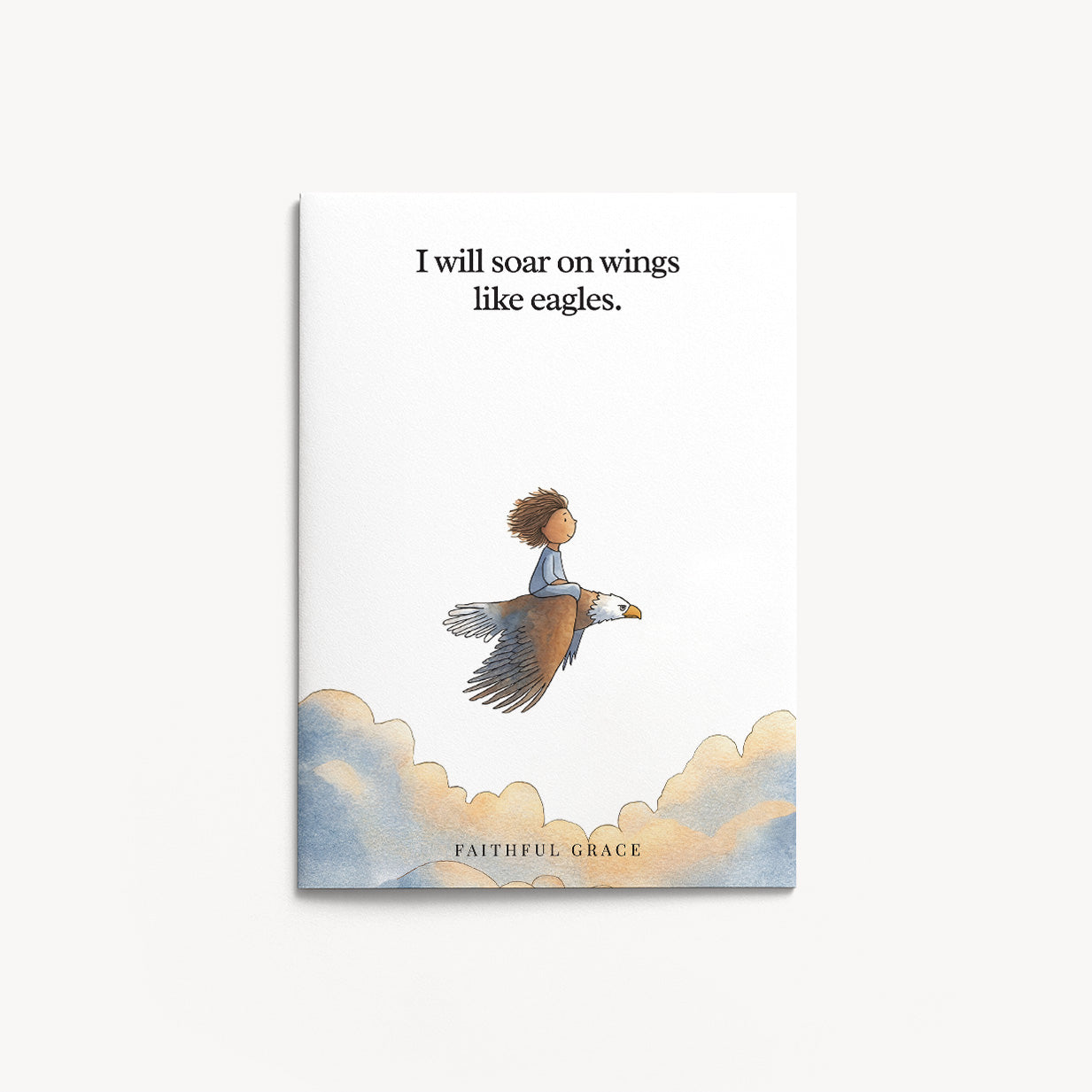 Wings like eagles.