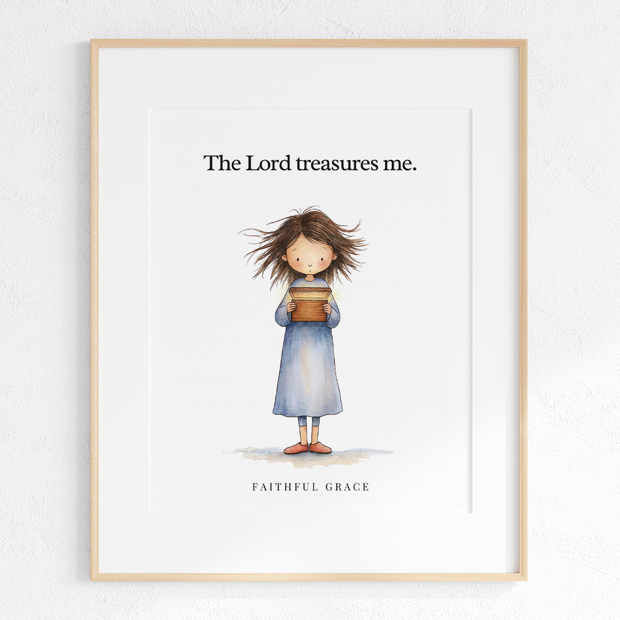 The Lord treasures me.
