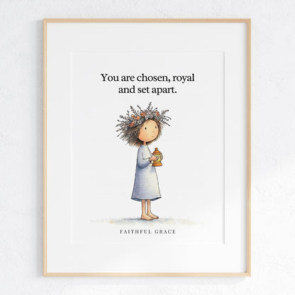 Chosen, royal and set apart.