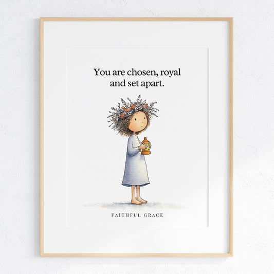 Chosen, royal and set apart.