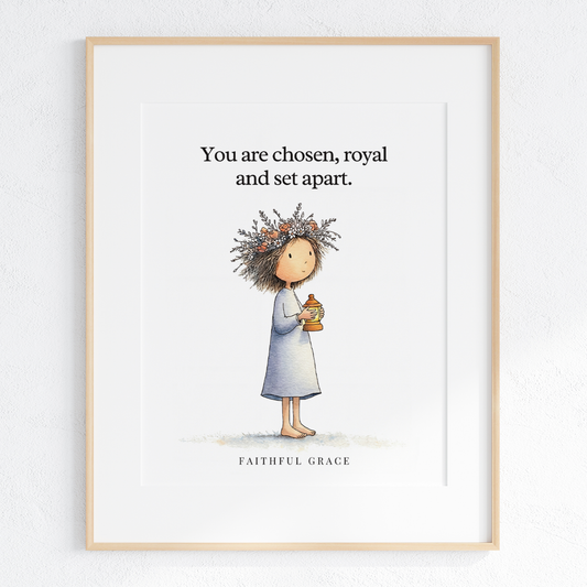 Chosen, royal and set apart.