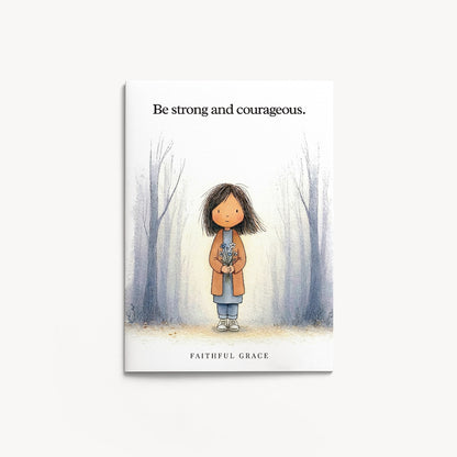 Strong and courageous.