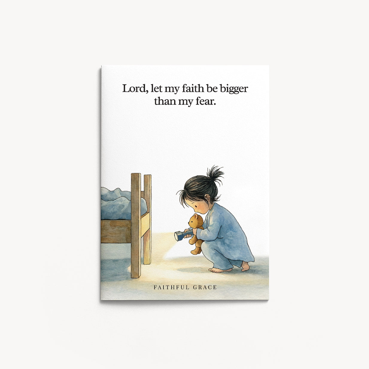 Lord, let my faith be bigger than my fear.