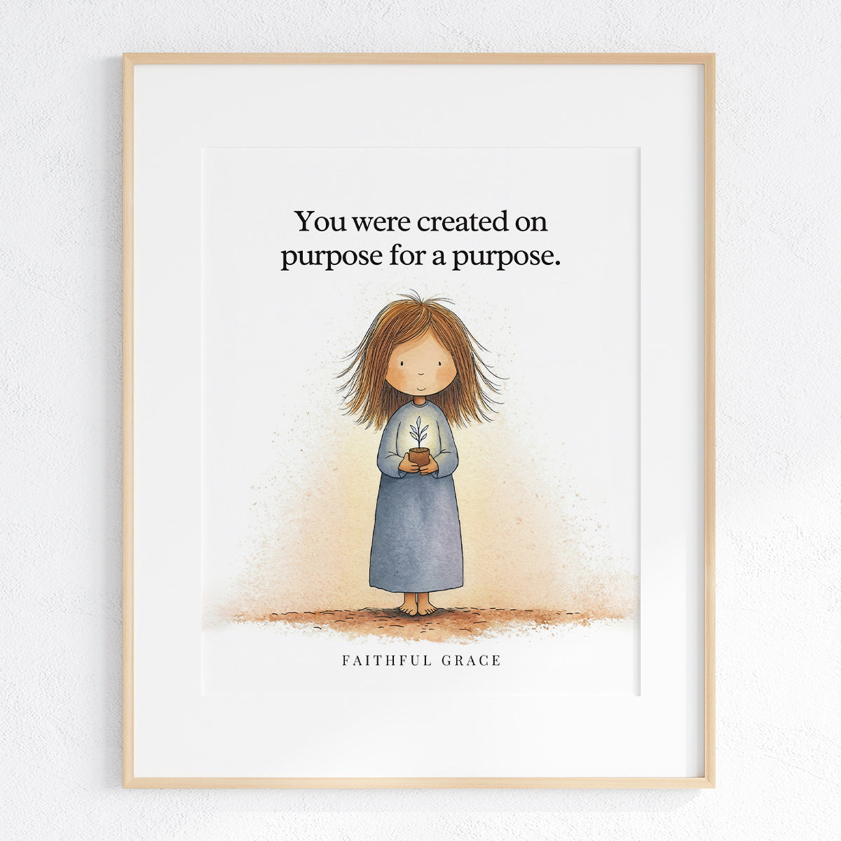 On purpose for a purpose.