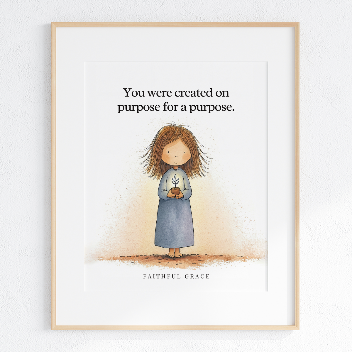 On purpose for a purpose.