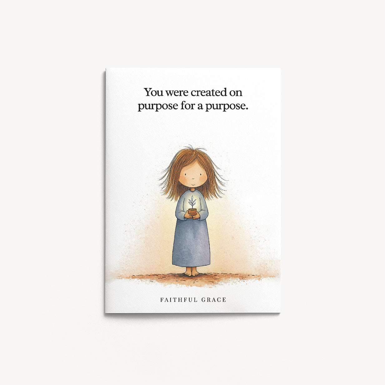 On purpose for a purpose.