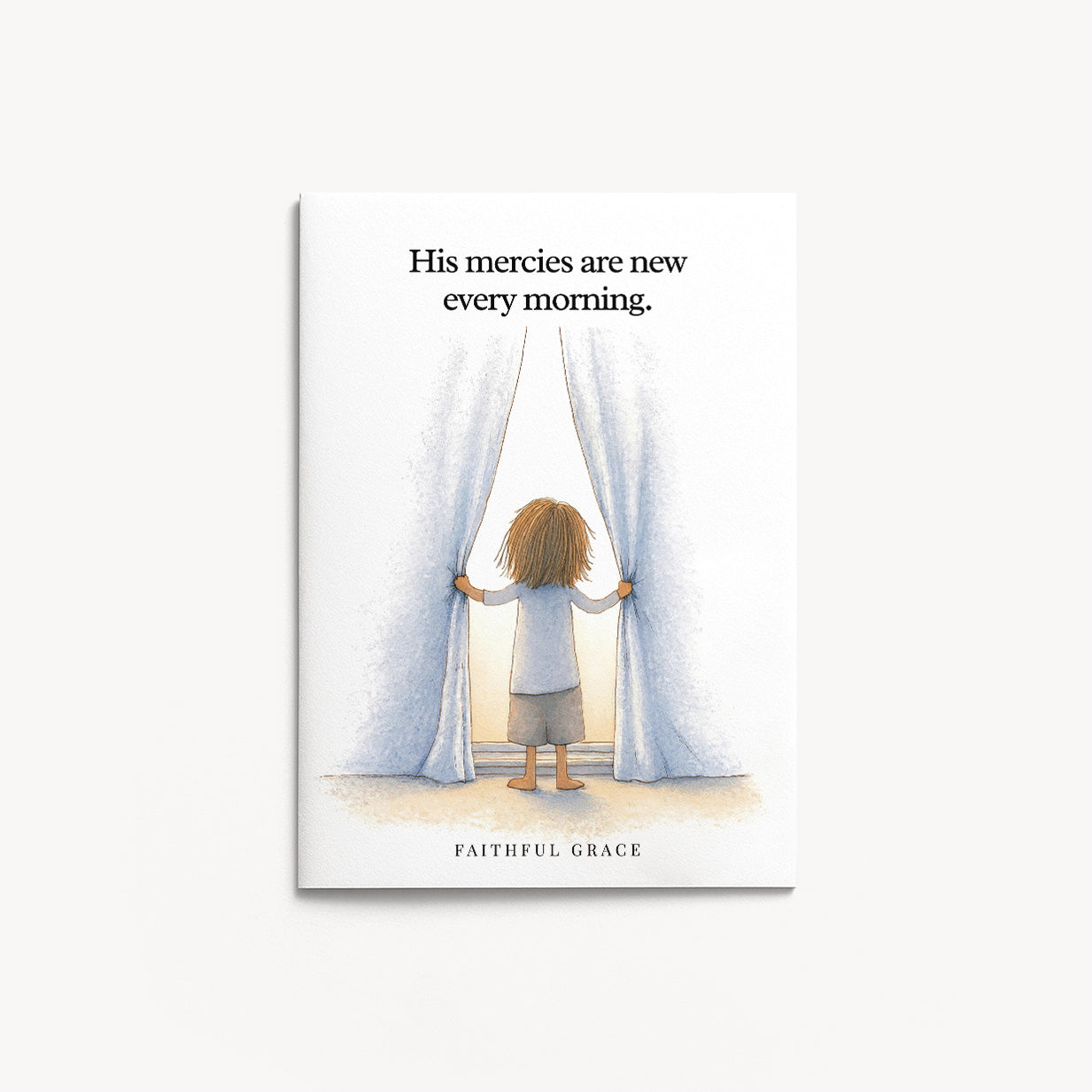 His mercies are new every morning.