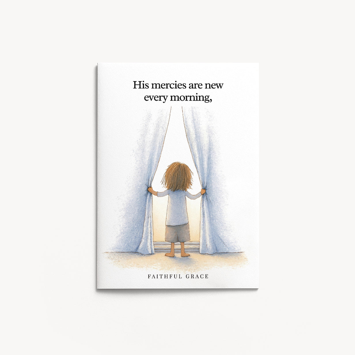 His mercies are new every morning.