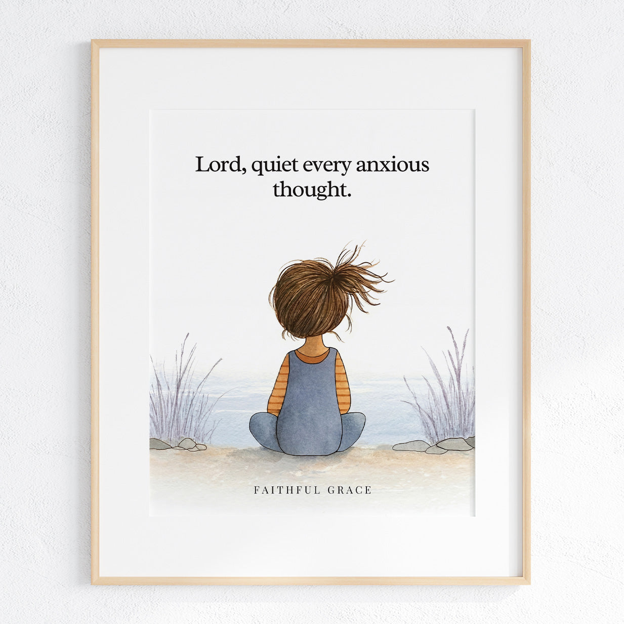 Quiet every anxious thought.