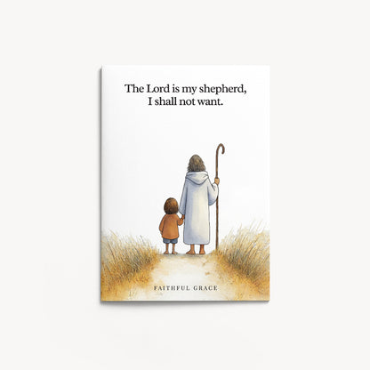 The Lord is my shepherd.